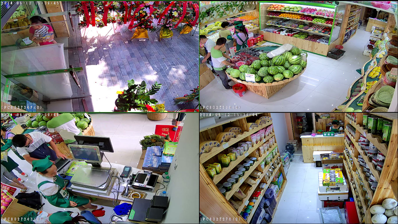 贛州智匯安防-監(jiān)控工程效果